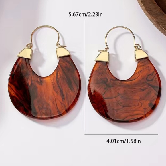 Stunning hoop earrings - Picture 14 of 14